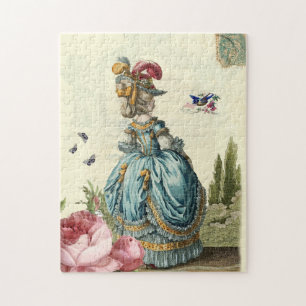 l'Einladung Marie Antoinette , Französisch Puzzle