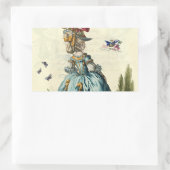 l'Einladung (oblong) Rechteckiger Aufkleber (Tasche)