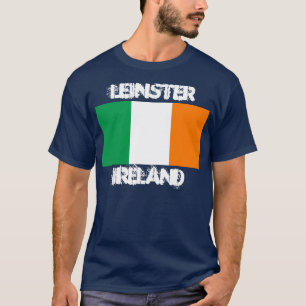 Leinster, Irland mit irischer Flagge T-Shirt