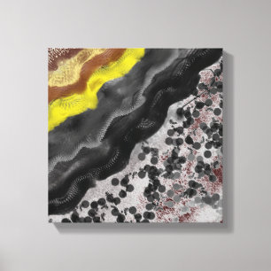 Leinwand 12 "by12" Ebenen und Festplatten