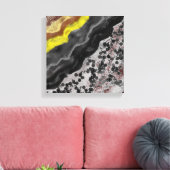 Leinwand 12 "by12" Ebenen und Festplatten (Insitu (Wohnzimmer))