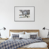 Leinwand 2 (Winter Seashore 1/58)©️ 2023/4 (Insitu (Schlafzimmer))