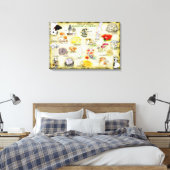 Leinwand 30x20 Pilze aus Vermont (Insitu (Schlafzimmer))