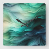 Leinwand 335 quadratische wanduhr (Vorderseite)