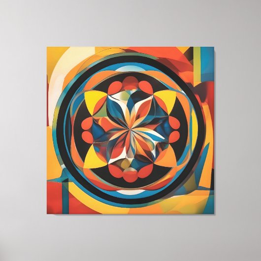 Leinwand abstrakte Kunst (Vorderseite)