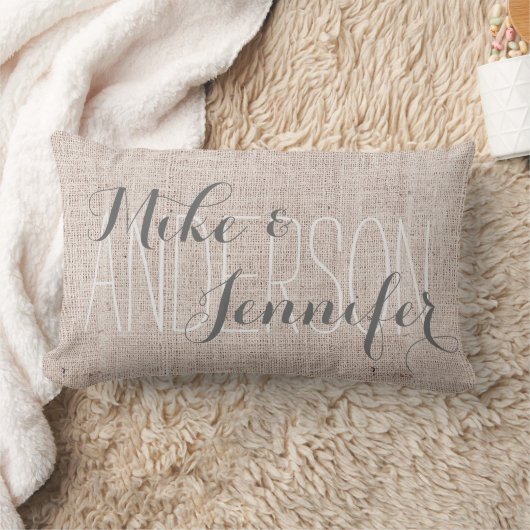 Leinwand ähnlich personifizieren Sie Lendenkissen (Decke)