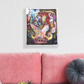 Leinwand Alchemischer Verfolgung (Insitu (Wohnzimmer))