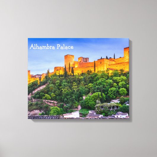 Leinwand Alhambra Palace (Vorderseite)