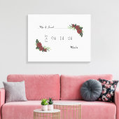 Leinwand Alternative Wedding Guest Book CDM&S (Insitu (Wohnzimmer))