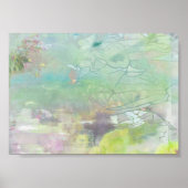 Leinwand am Meer Poster (Vorne)