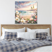 Leinwand am Strand (Insitu (Schlafzimmer))