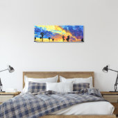 Leinwand an der Küste: SoCal Sunset Dreams (Insitu (Schlafzimmer))
