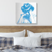 Leinwand an der Wand (Insitu (Schlafzimmer))