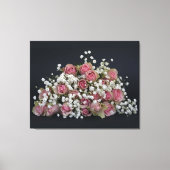 Leinwand an der Wand (Vorderseite)