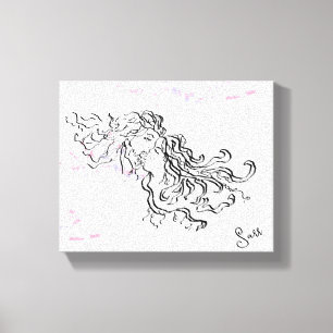 Leinwand: Anfänger Leinwanddruck