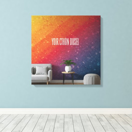 Leinwand Art (Insitu (Holzboden))