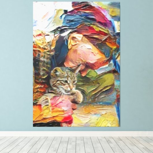 Leinwand Art (Insitu (Holzboden))