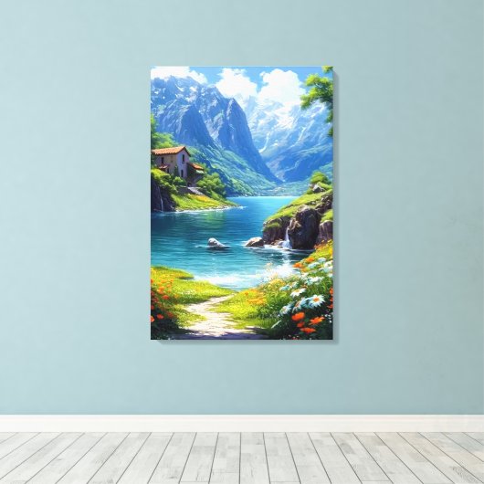 Leinwand Art (Insitu (Holzboden))