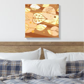 Leinwand Art-Autumn Leaves (Insitu (Schlafzimmer))