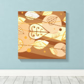Leinwand Art-Autumn Leaves (Insitu (Holzboden))