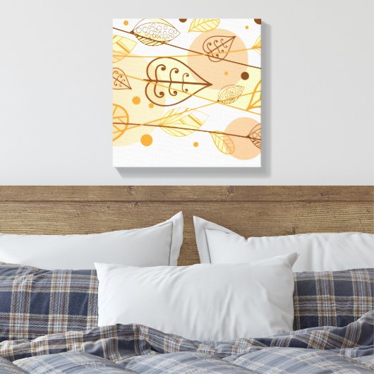 Leinwand Art-Autumn Leaves (Insitu (Schlafzimmer))