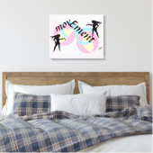 Leinwand Art: Bewegung (Insitu (Schlafzimmer))