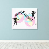 Leinwand Art: Bewegung (Insitu (Holzboden))