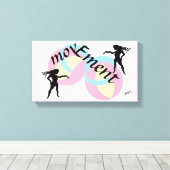 Leinwand Art: Bewegung (Insitu (Holzboden))