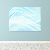 Leinwand Art-Blue Abstrakt (Insitu (Holzboden))