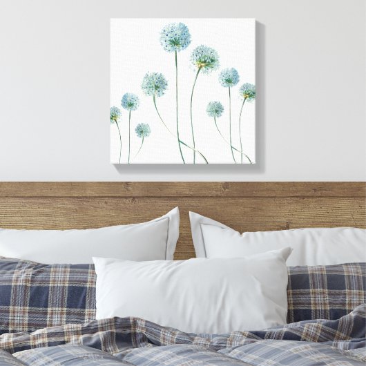 Leinwand Art-Blue-Wildblumen (Insitu (Schlafzimmer))