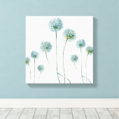 Leinwand Art-Blue-Wildblumen (Insitu (Holzboden))
