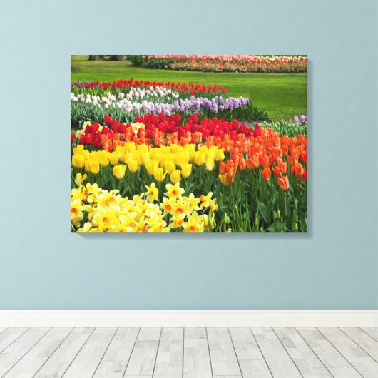 Leinwand Art-Blume (Insitu (Holzboden))