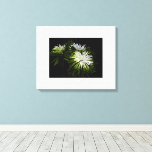 Leinwand Art-Blume (Insitu (Holzboden))