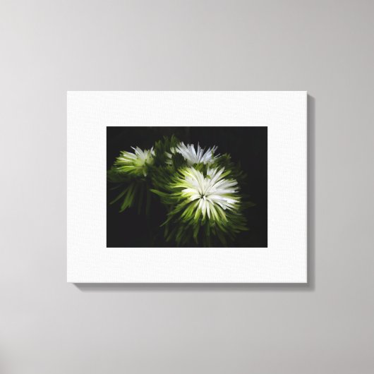 Leinwand Art-Blume (Vorderseite)