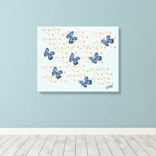 Leinwand Art: Cherry Blossom (Insitu (Holzboden))