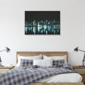 Leinwand Art-City-Nightscape (Insitu (Schlafzimmer))
