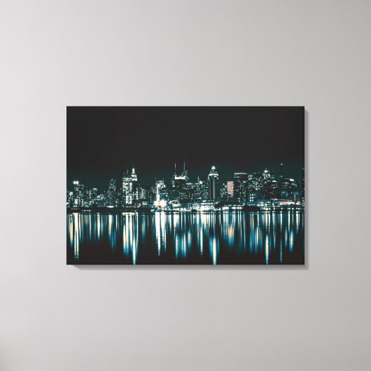 Leinwand Art-City-Nightscape (Vorderseite)