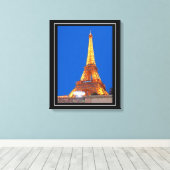 Leinwand Art-Eiffel Tower (Insitu (Holzboden))