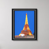 Leinwand Art-Eiffel Tower (Vorderseite)