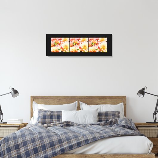 Leinwand Art Fall Blume (Insitu (Schlafzimmer))
