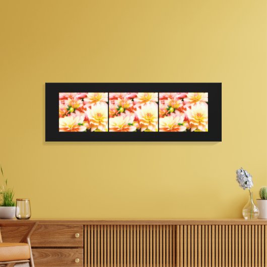 Leinwand Art Fall Blume (Insitu (Wohnzimmer))
