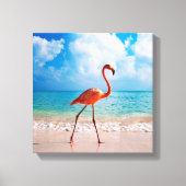 Leinwand Art-Flamingo (Vorderseite)
