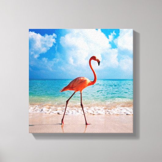 Leinwand Art-Flamingo (Vorderseite)