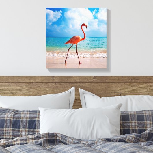 Leinwand Art-Flamingo (Insitu (Schlafzimmer))