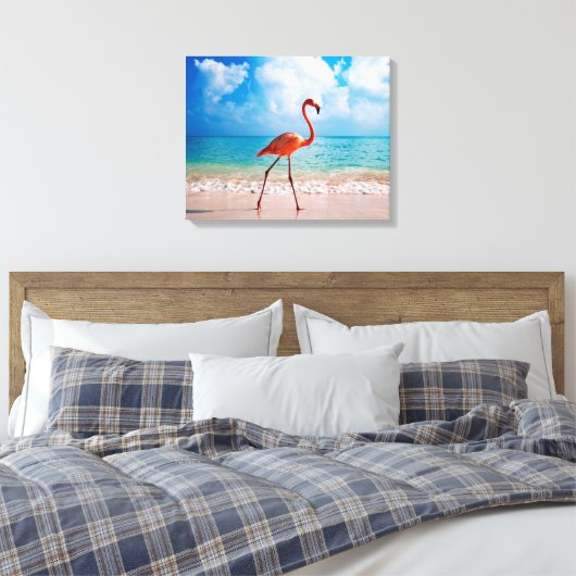 Leinwand Art-Flamingo (Insitu (Schlafzimmer))
