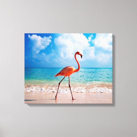 Leinwand Art-Flamingo (Vorderseite)