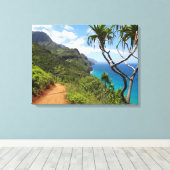 Leinwand Art-Kauai-Küste (Insitu (Holzboden))