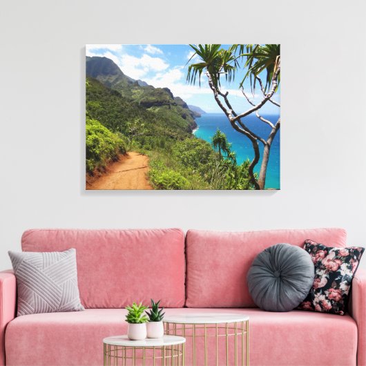 Leinwand Art-Kauai-Küste (Insitu (Wohnzimmer))