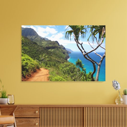 Leinwand Art-Kauai-Küste (Insitu (Wohnzimmer))