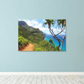 Leinwand Art-Kauai-Küste (Insitu (Holzboden))